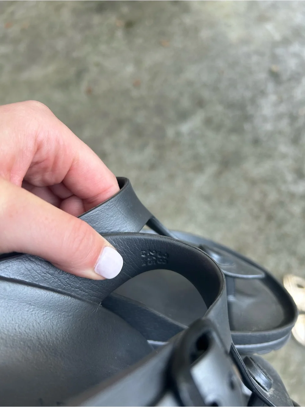 Black Birkenstocks